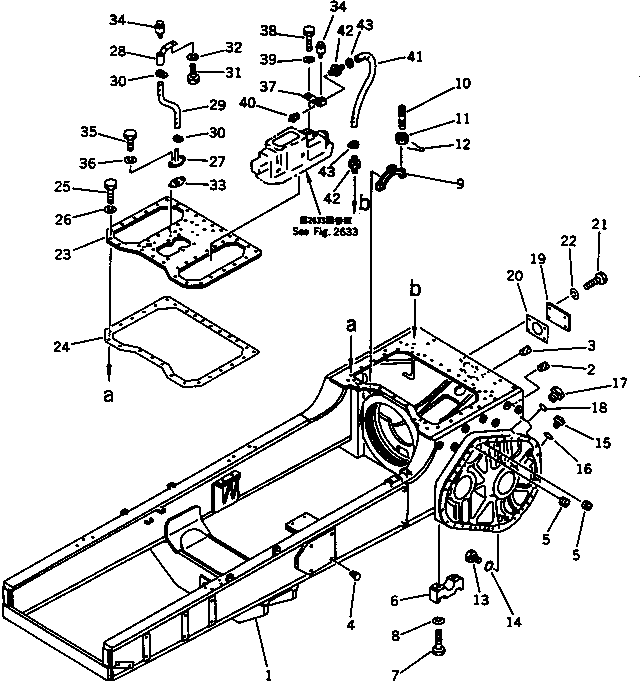 BOLT,(SEE FIG.2633) (01010-51650) KOMATSU
