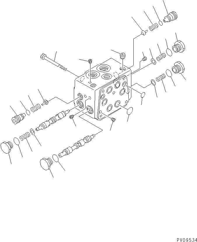 TRAVEL MOTOR ASS'Y (20S-60-72120) KOMATSU