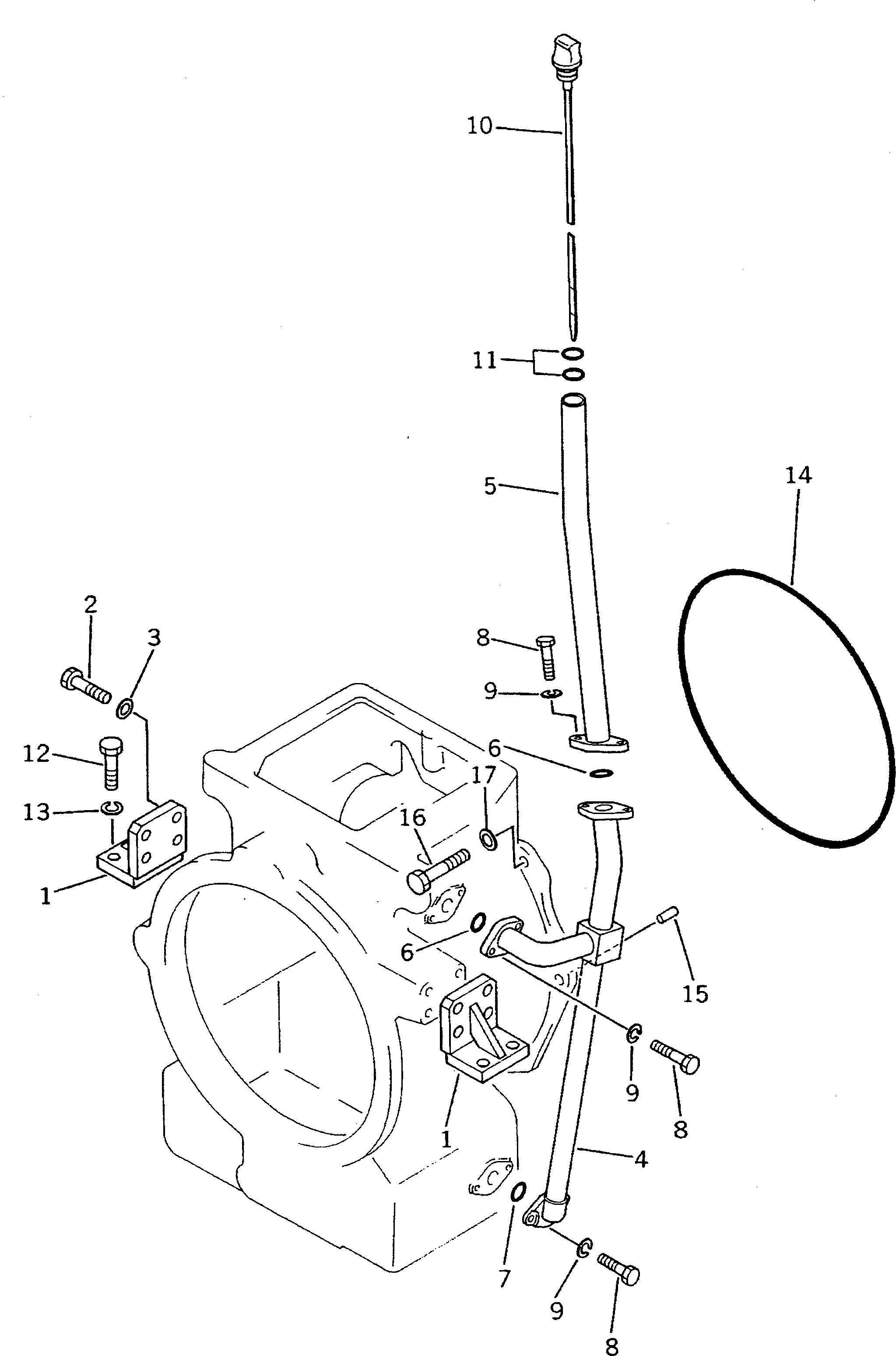 GAUGE,OIL 135-15-31932 KOMATSU