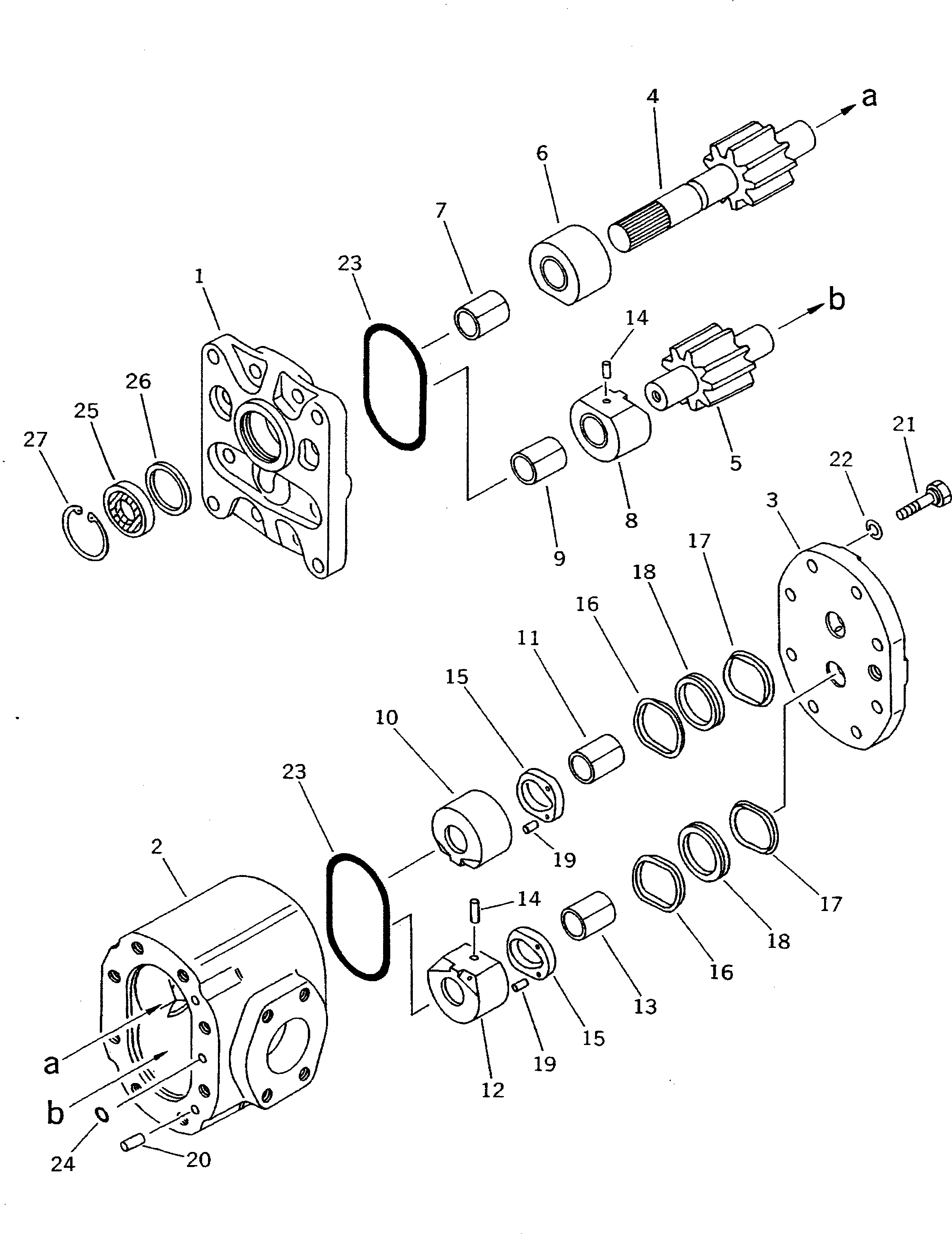 BEARING,PLANE (\7\704-17-03350) KOMATSU