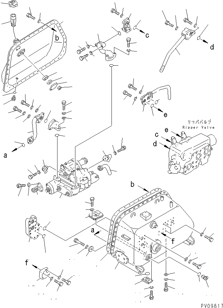 TANK VALVE ASS'Y 135-78-35002 KOMATSU