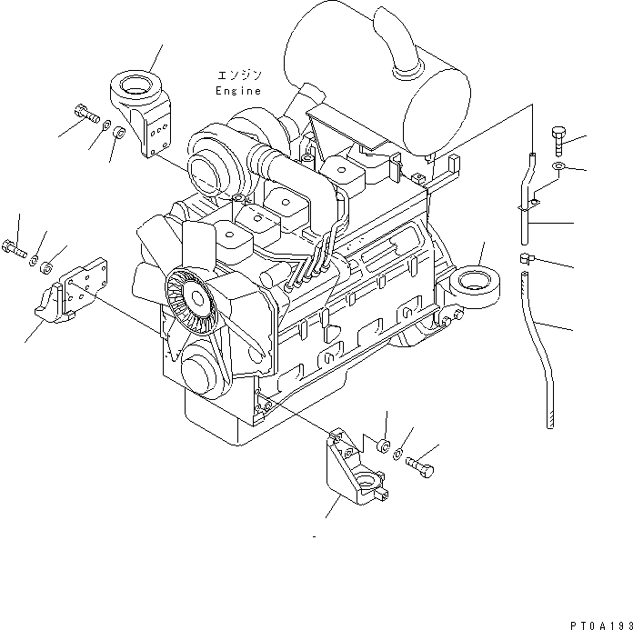 Бобышка 13S-01-15260 KOMATSU