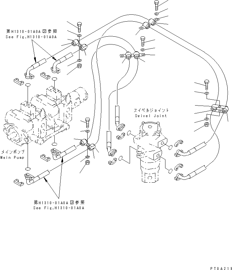 Хомут 13S-62-15360 KOMATSU