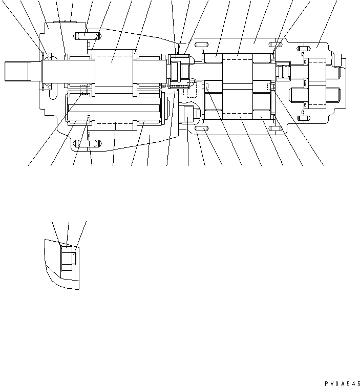 Кольцо UC1100026237 KOMATSU