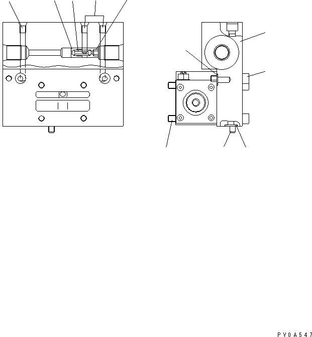 Клапан в сборе UC4100637797 KOMATSU