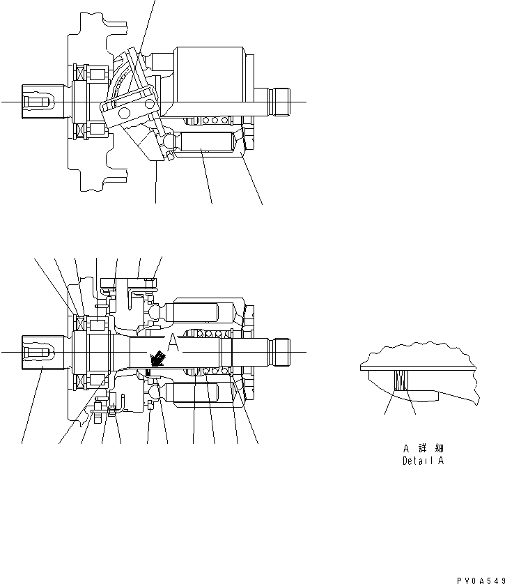 Подвес UC1704495446 KOMATSU