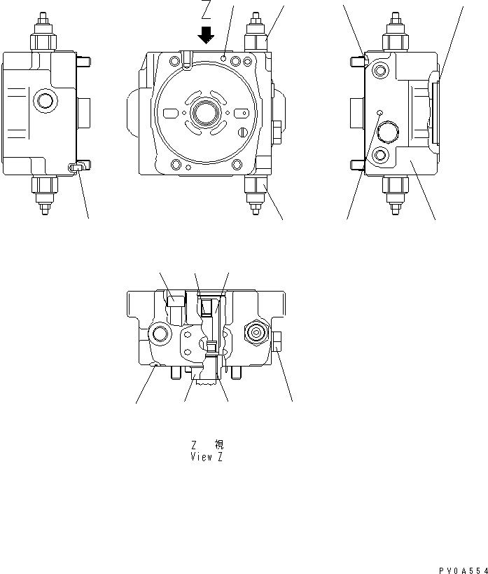 Крышка UC4100637779 KOMATSU