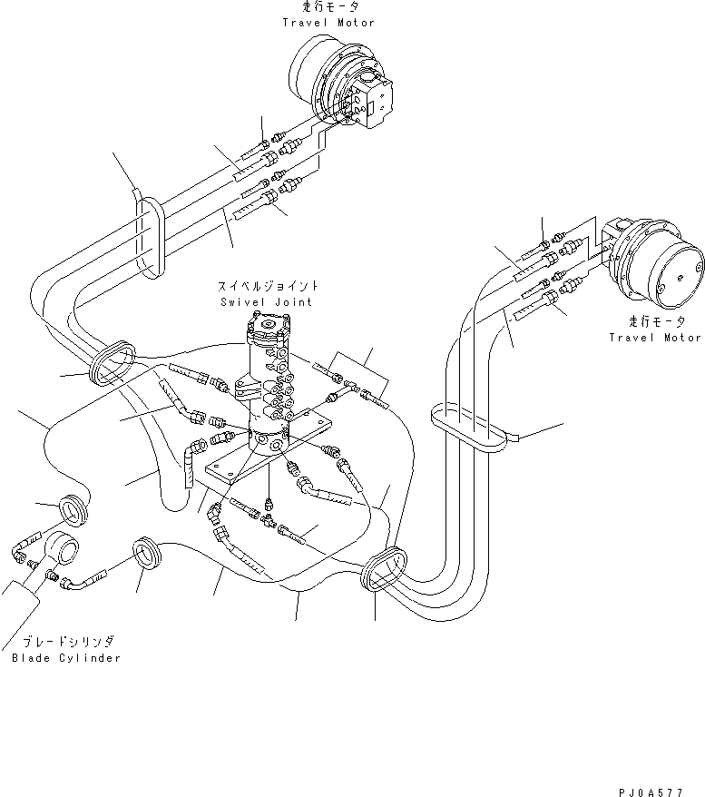 HOSE¤ 1350MM 20T-62-83170 KOMATSU