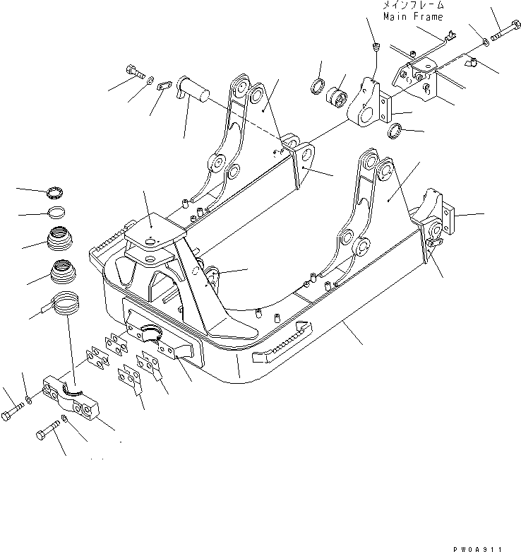 Колпачок 11Y-72-11290 KOMATSU