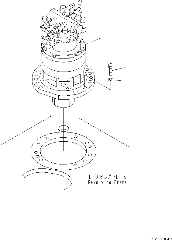 SWING MACHINERY A. (201-26-00040) KOMATSU