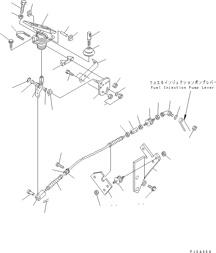 Кабель 416-43-21111 KOMATSU