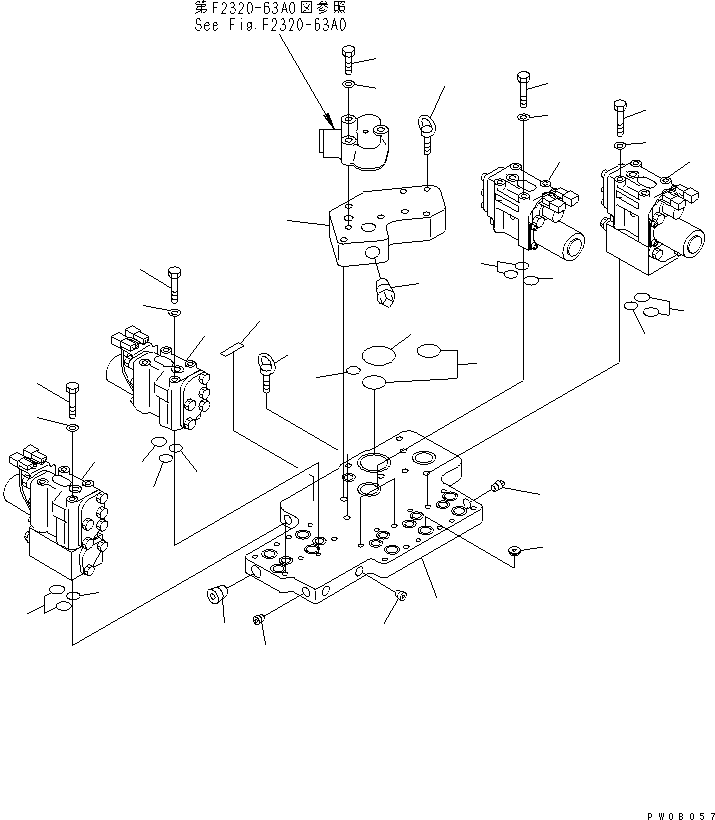 ECMV ASS'Y,(SEE FIG. F2320-62A0) (19M-15-25101) KOMATSU