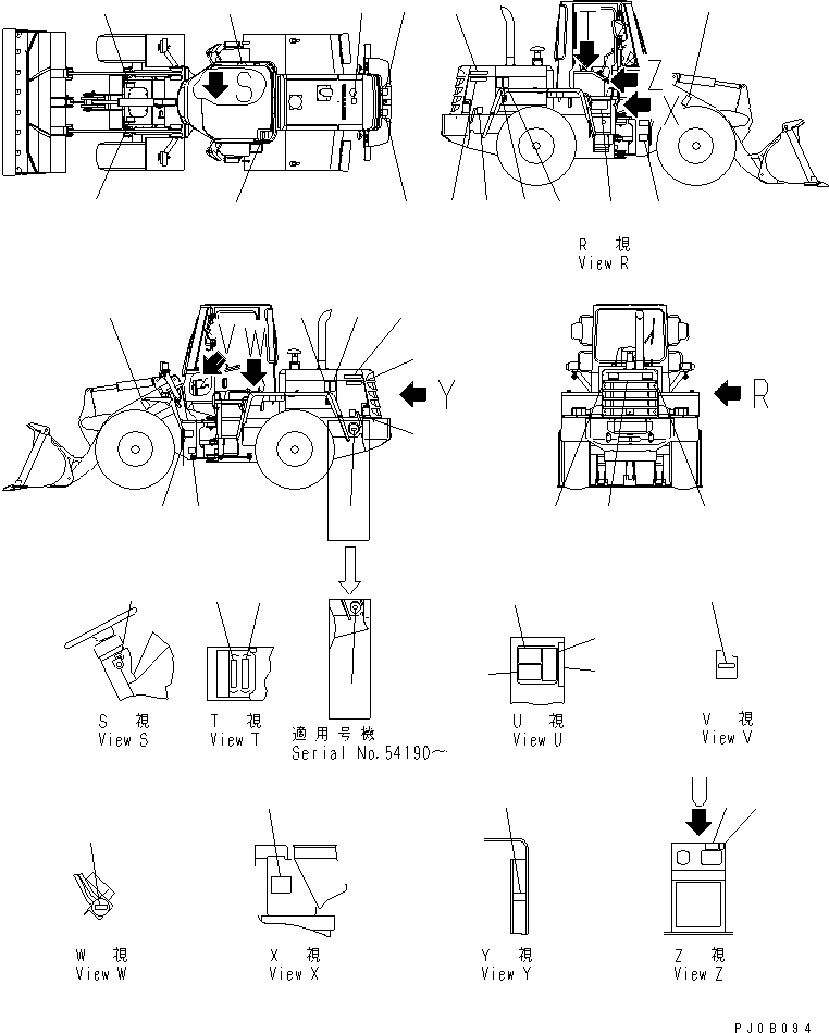 Табличка смазки 417-93-21280 KOMATSU