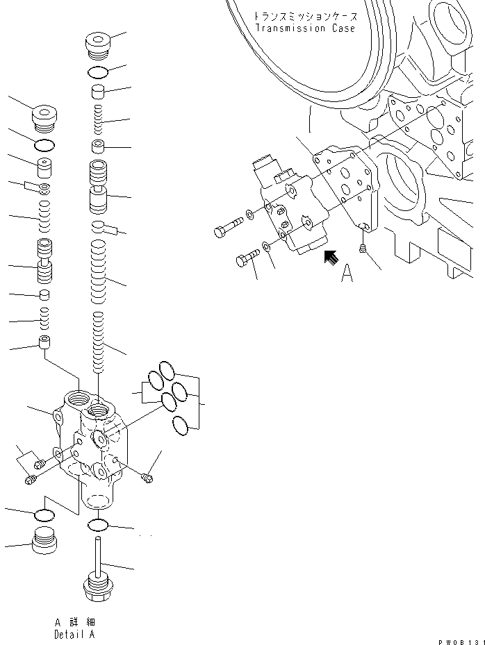 Клапан в сборе 714-23-15102 KOMATSU