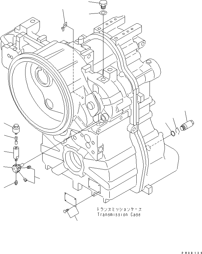 Пробка 124-12-51220 KOMATSU