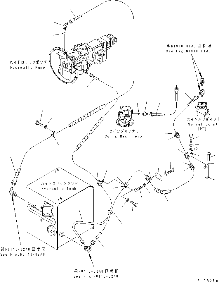 Шланг 14S-62-12820 KOMATSU