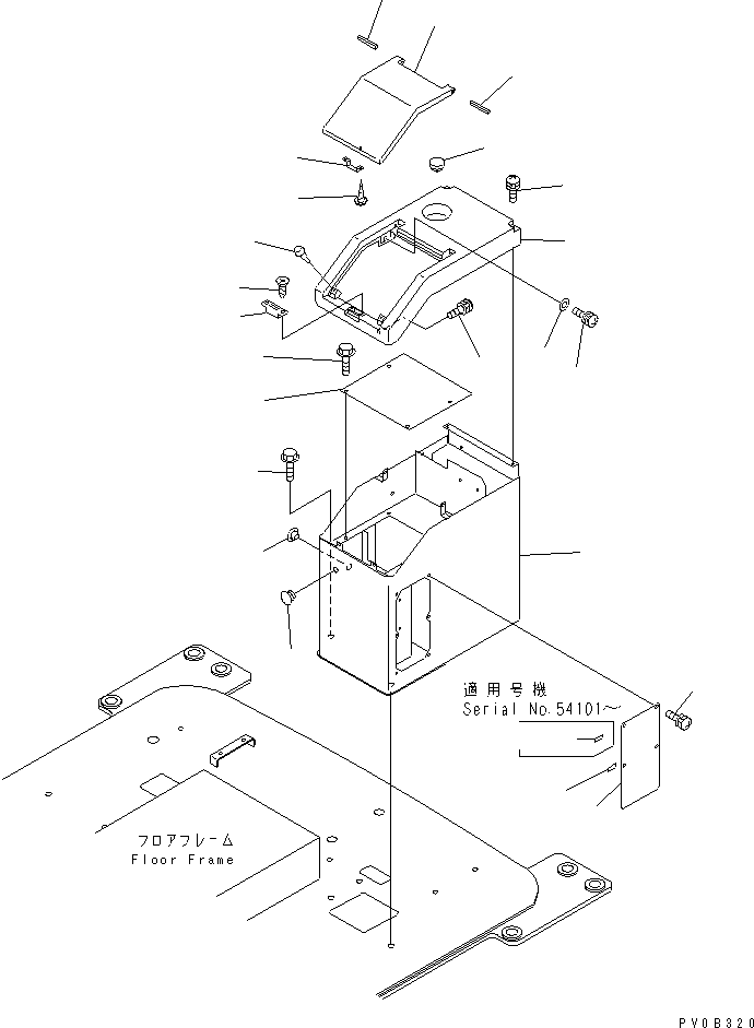 Пластина \0\421-54-22920 KOMATSU