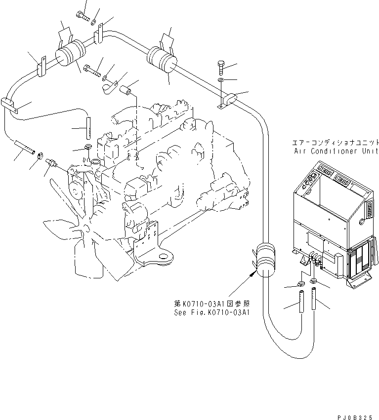 Шланг 09483-00437 KOMATSU