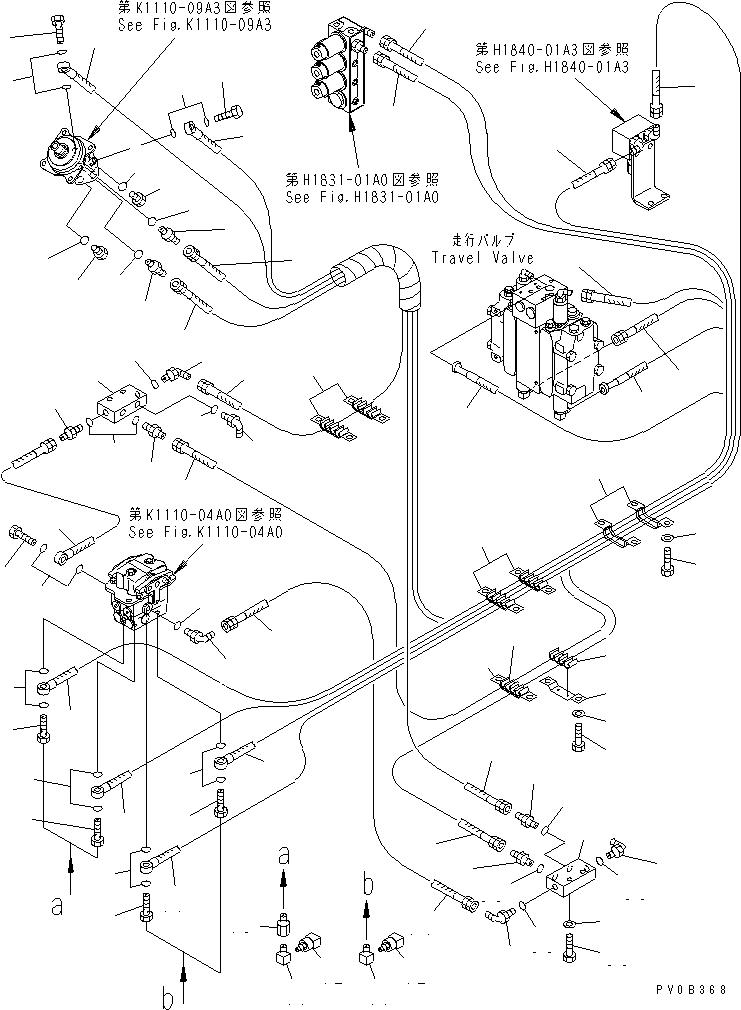HOSE,RED 07184-00228 KOMATSU