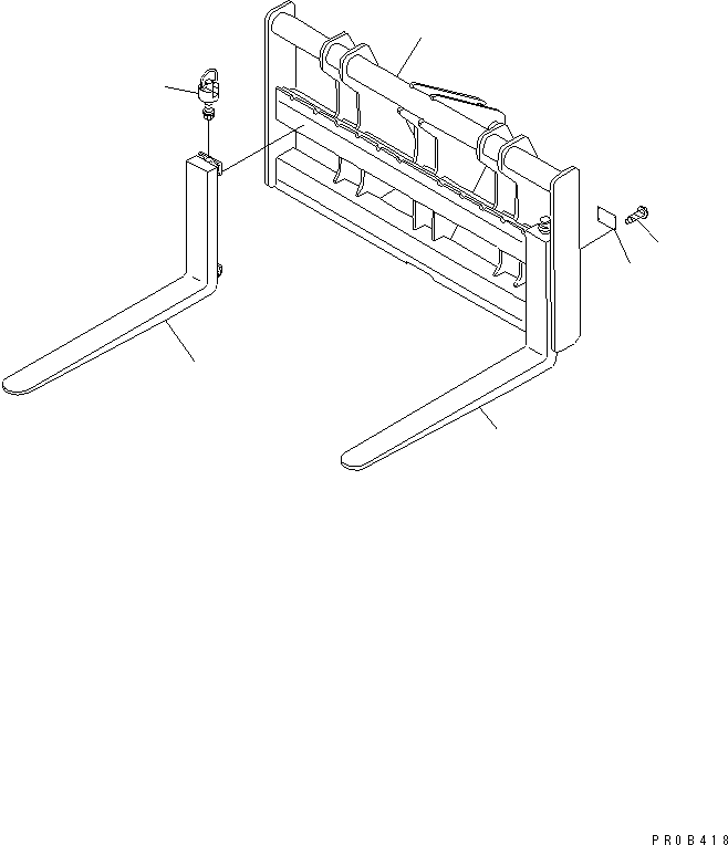 FORK 415-884-2120 KOMATSU