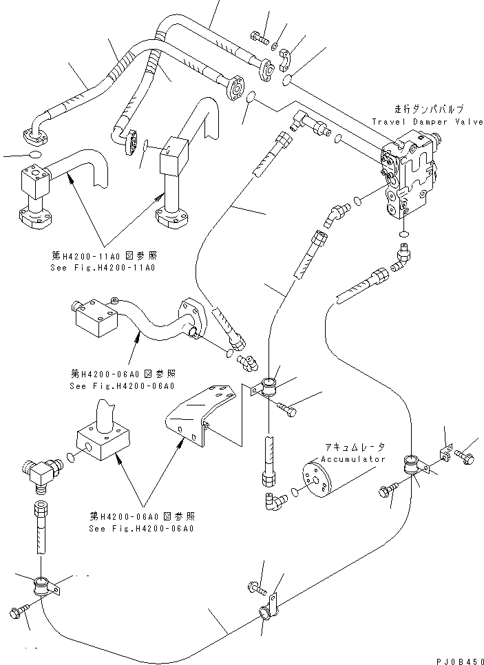 Шланг 07123-00417 KOMATSU