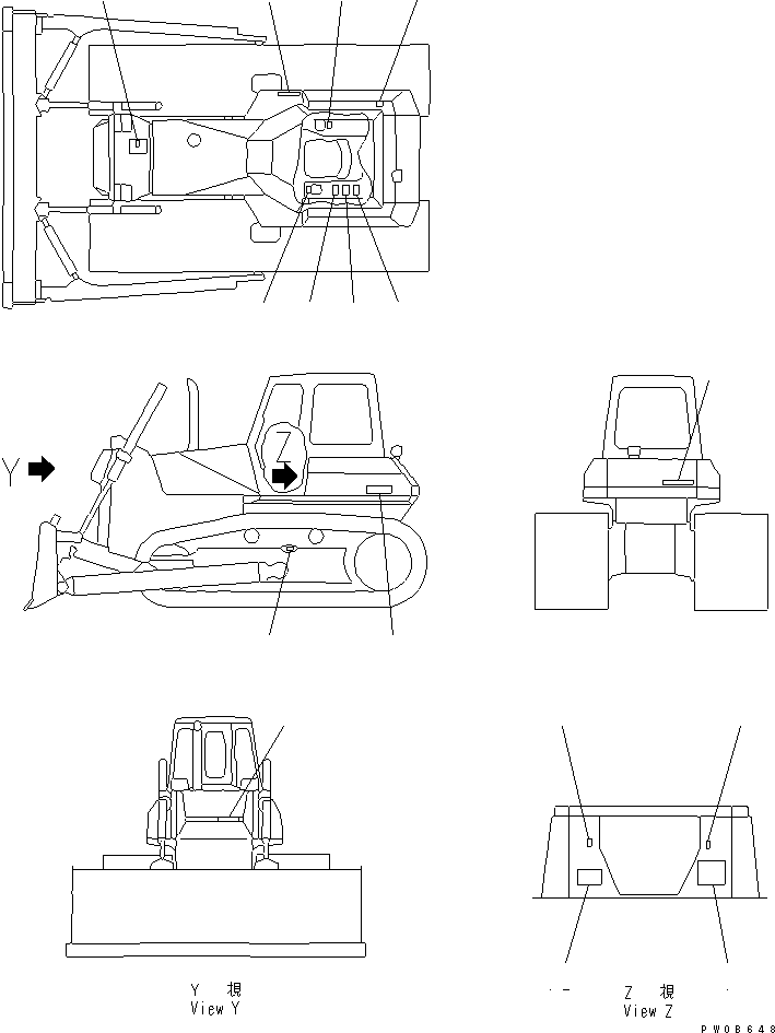 Табличка смазки \0\14X-98-11511 KOMATSU