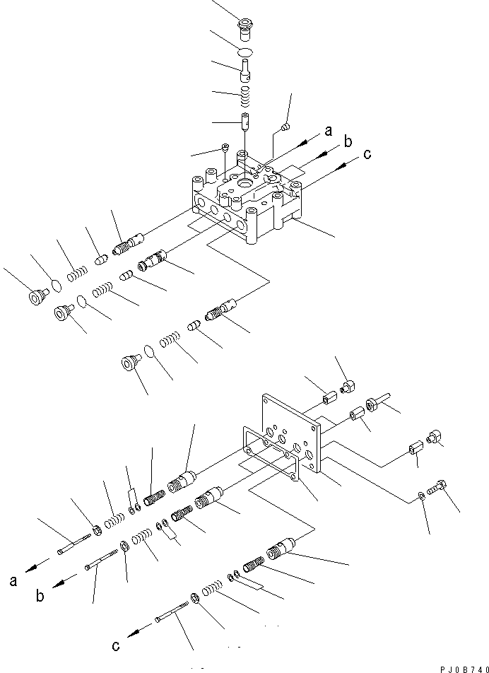 Пробка 17A-40-11252 KOMATSU