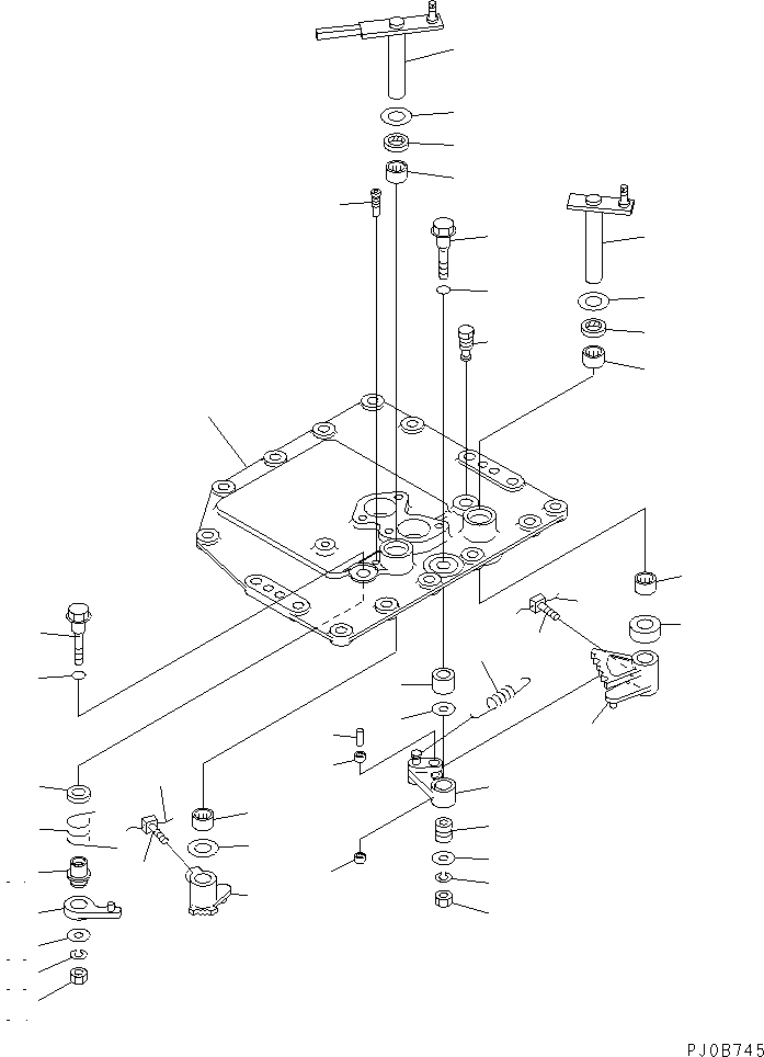 Крышка 17A-15-25813 KOMATSU