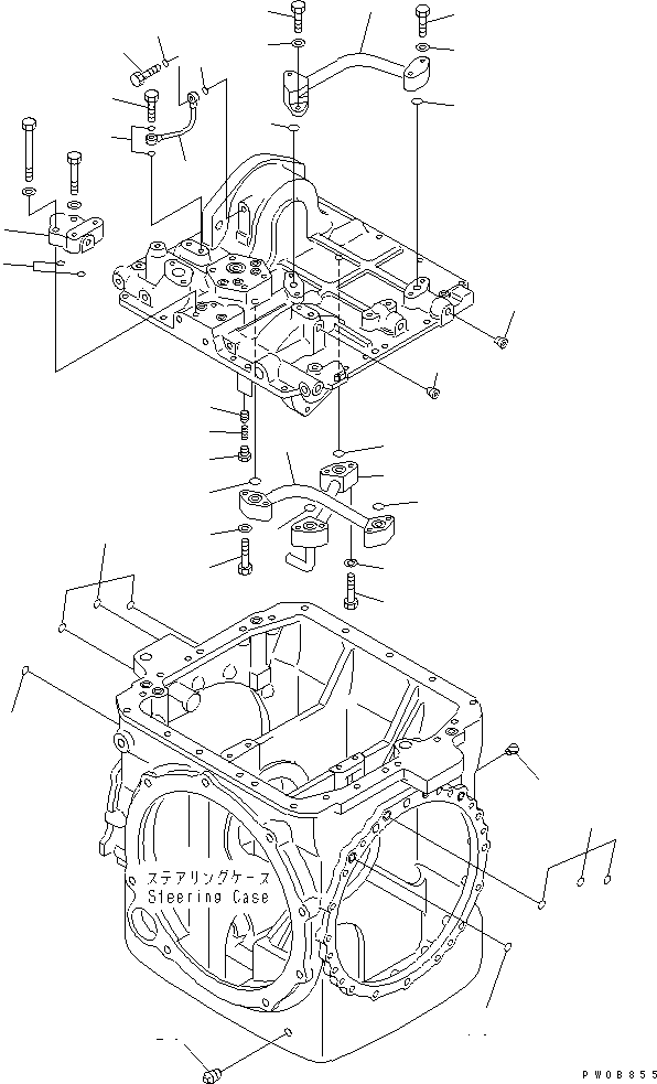 Пластина 14Y-22-15231 KOMATSU