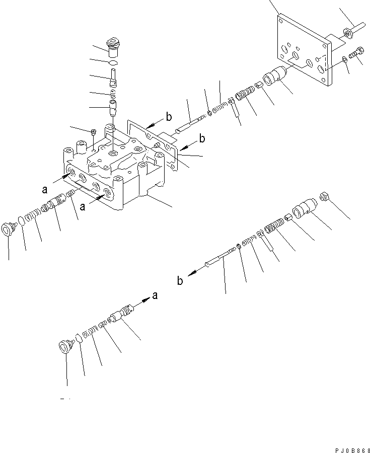 Клапан 14X-40-11213 KOMATSU