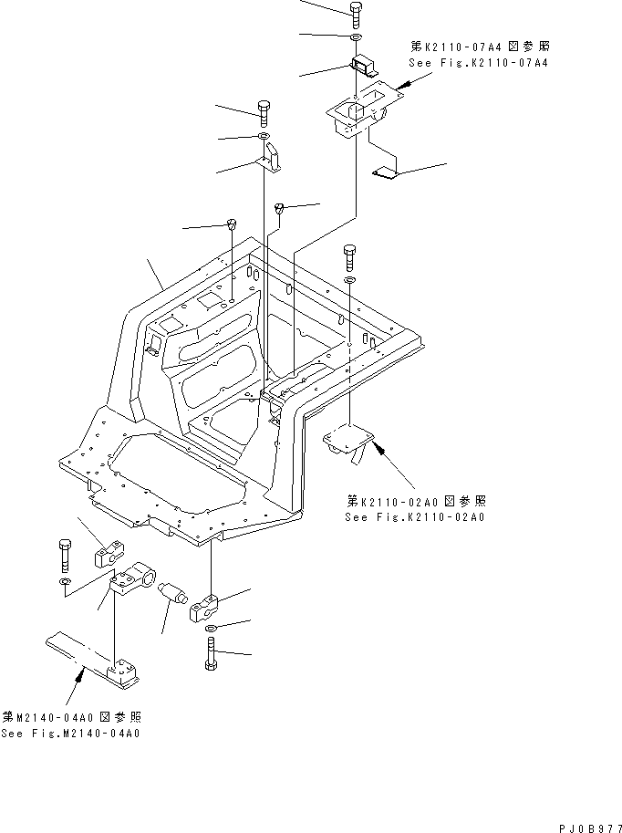 Пластина 14X-43-12880 KOMATSU