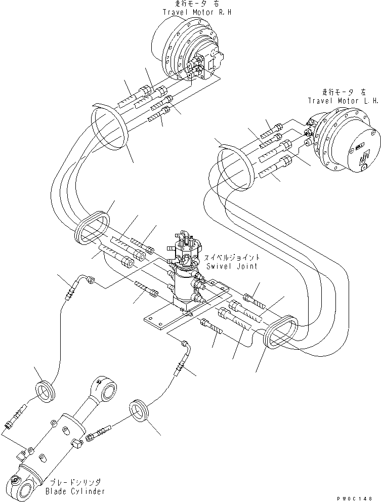 Шланг 02767-00513 KOMATSU