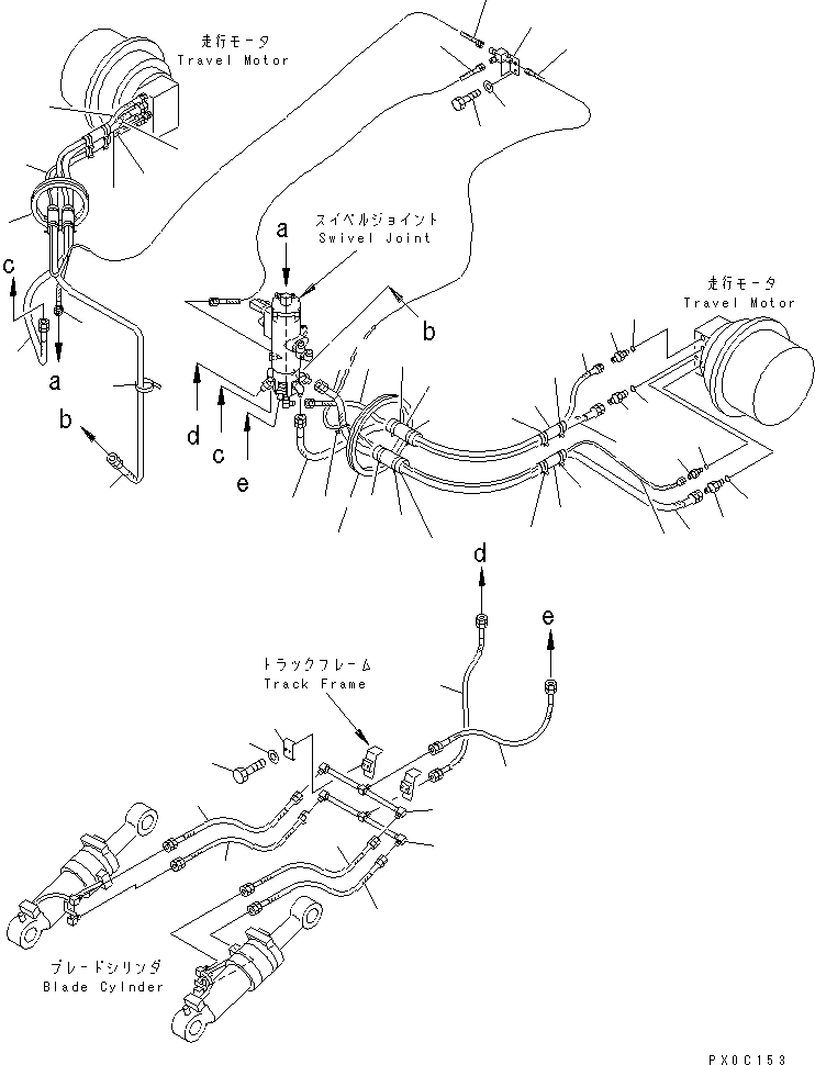 Шланг 07096-40516 KOMATSU