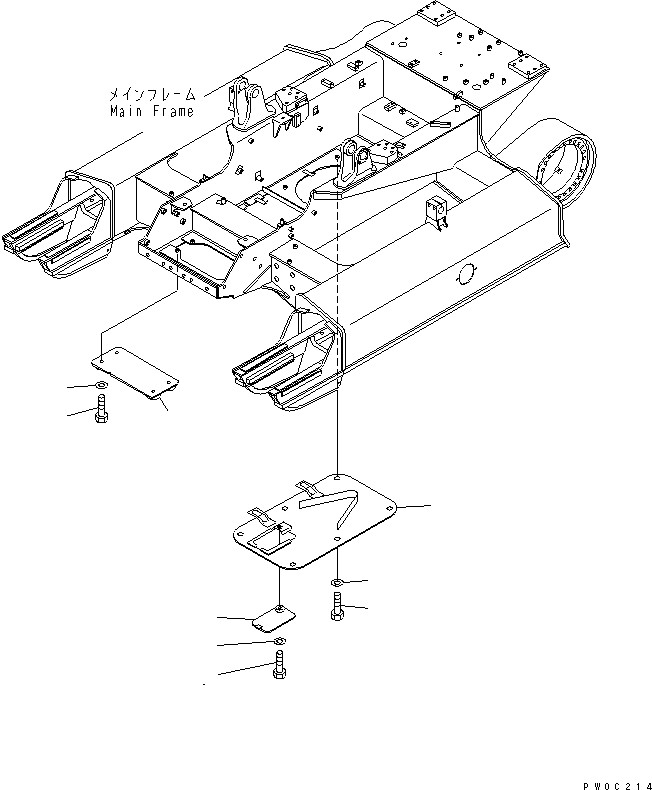 Крышка 11Y-21-11292 KOMATSU