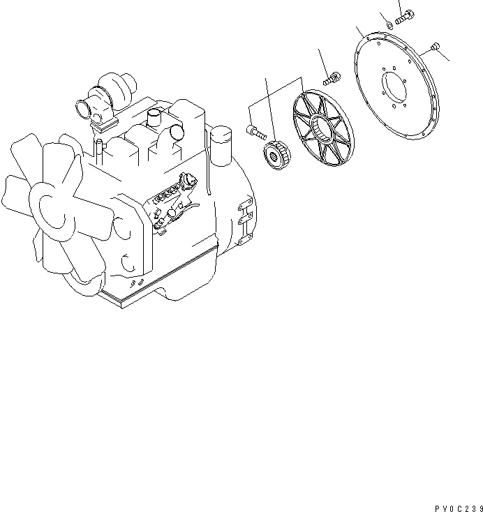 Муфта 11Y-12-11110 KOMATSU