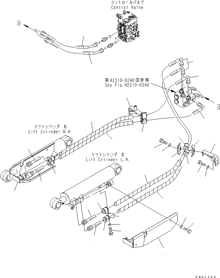 HOSE, 1440MM 11Y-62-13151 KOMATSU