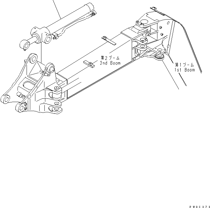 ARM CYLINDER GROUP (707-02-X0110) KOMATSU