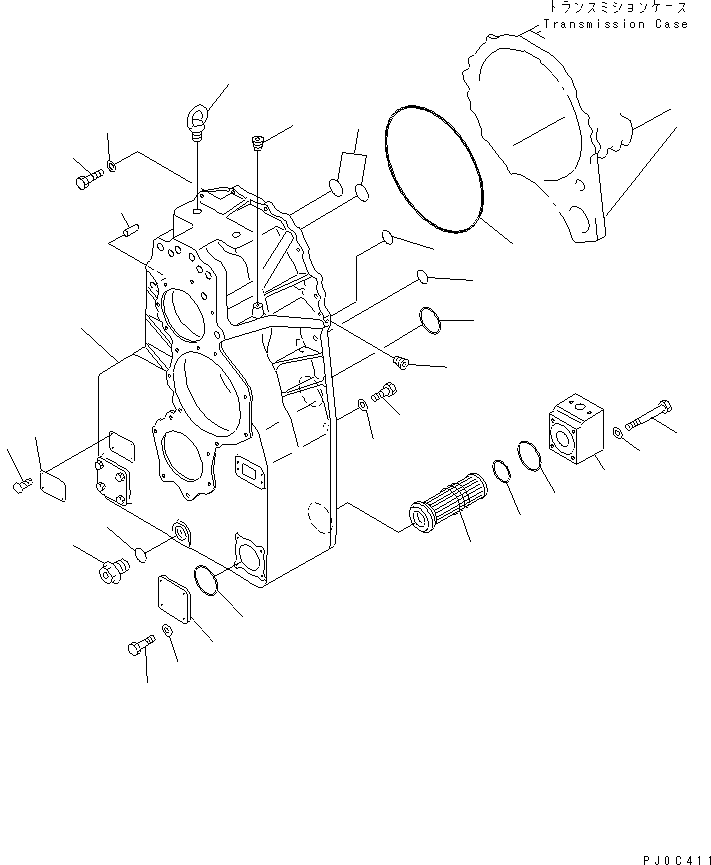 Корпус 235-15-13112 KOMATSU