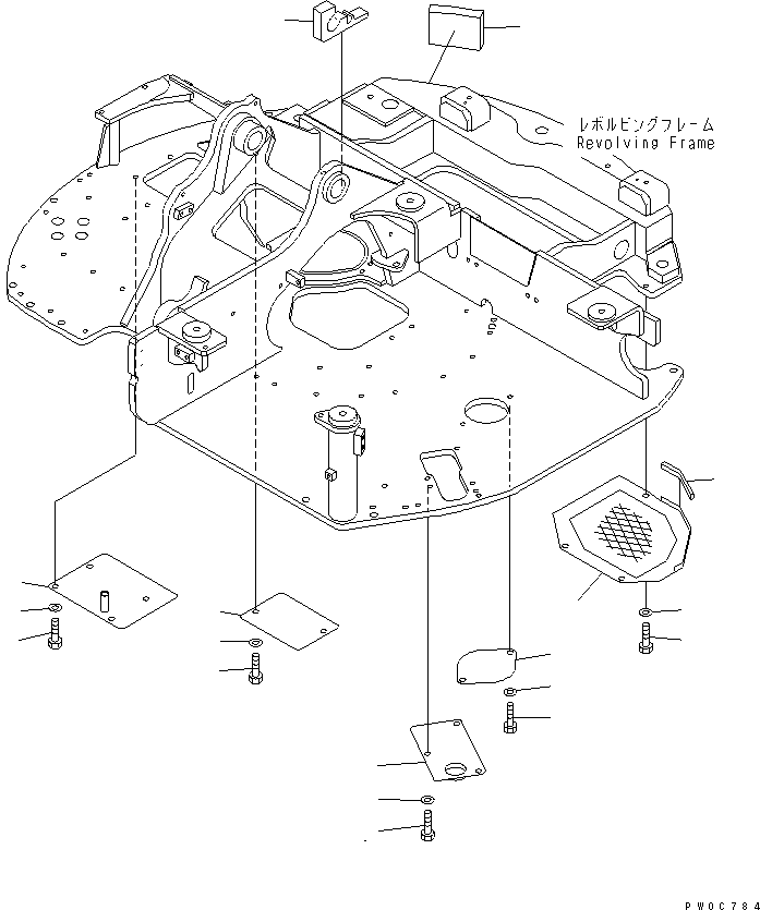 Лист 20U-03-41510 KOMATSU