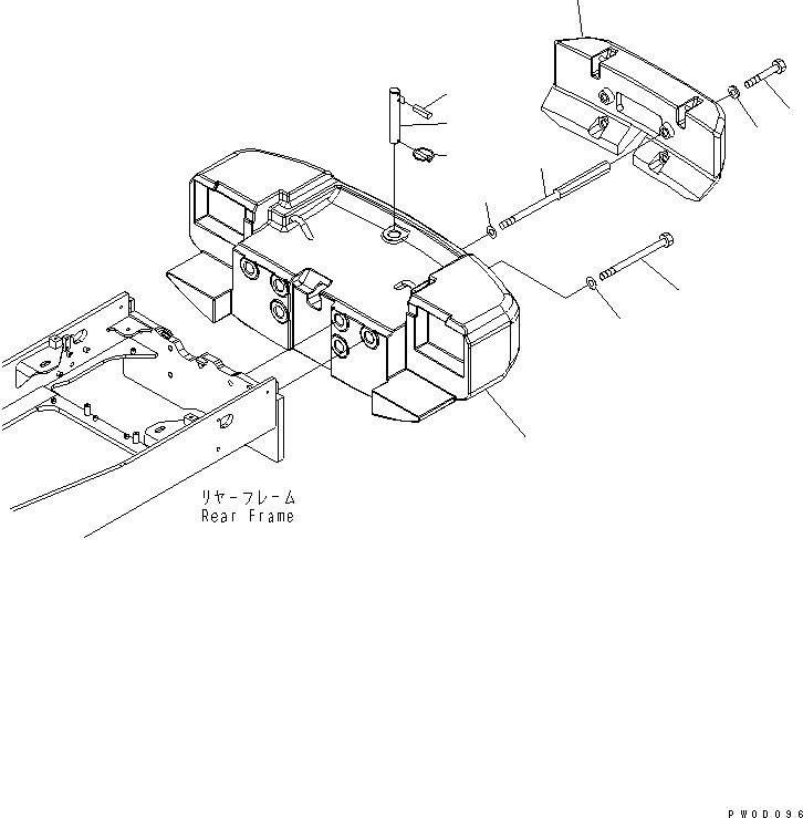 COUNTERWEIGHT (\2\421-975-3150) KOMATSU