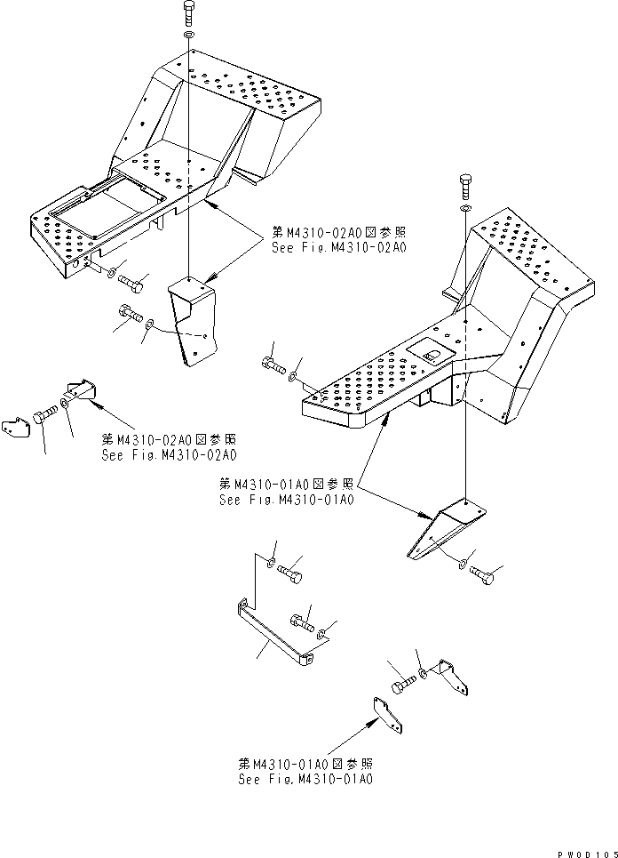 Пластина 421-54-34810 KOMATSU