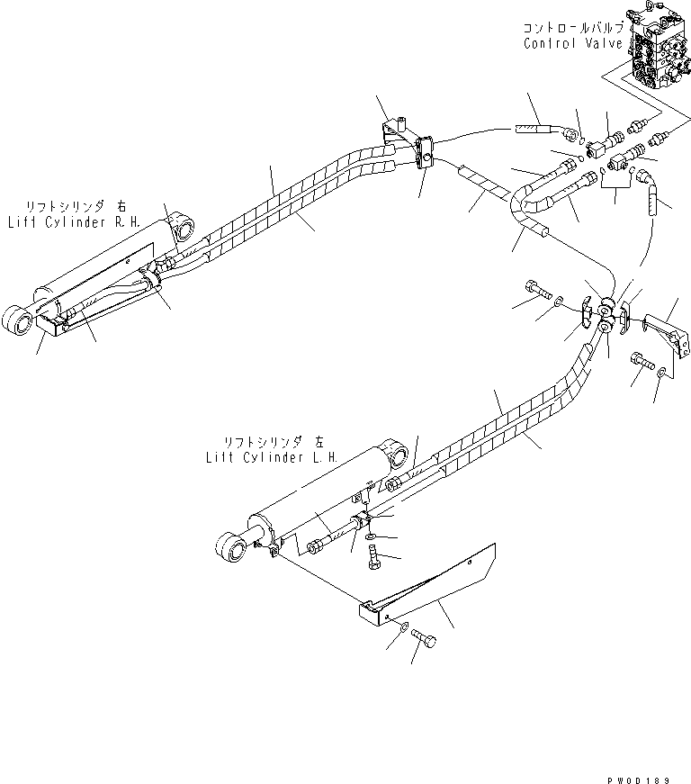 HOSE, 1250MM 11Y-62-13420 KOMATSU