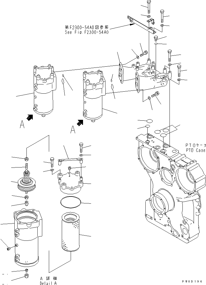 Клапан в сборе 195-49-52210 KOMATSU