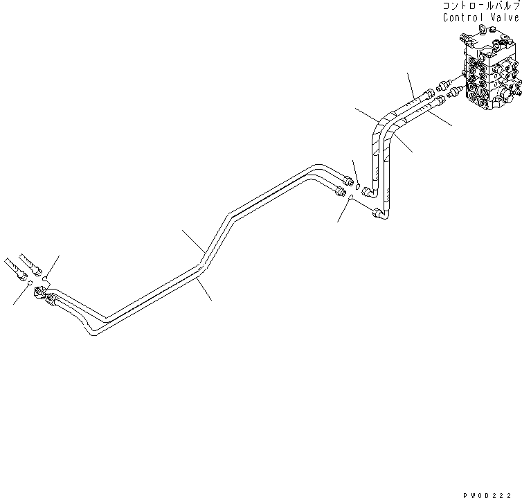 HOSE, 600MM 11Y-62-14440 KOMATSU