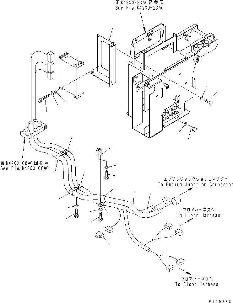 Жгут проводов 421-06-32330 KOMATSU