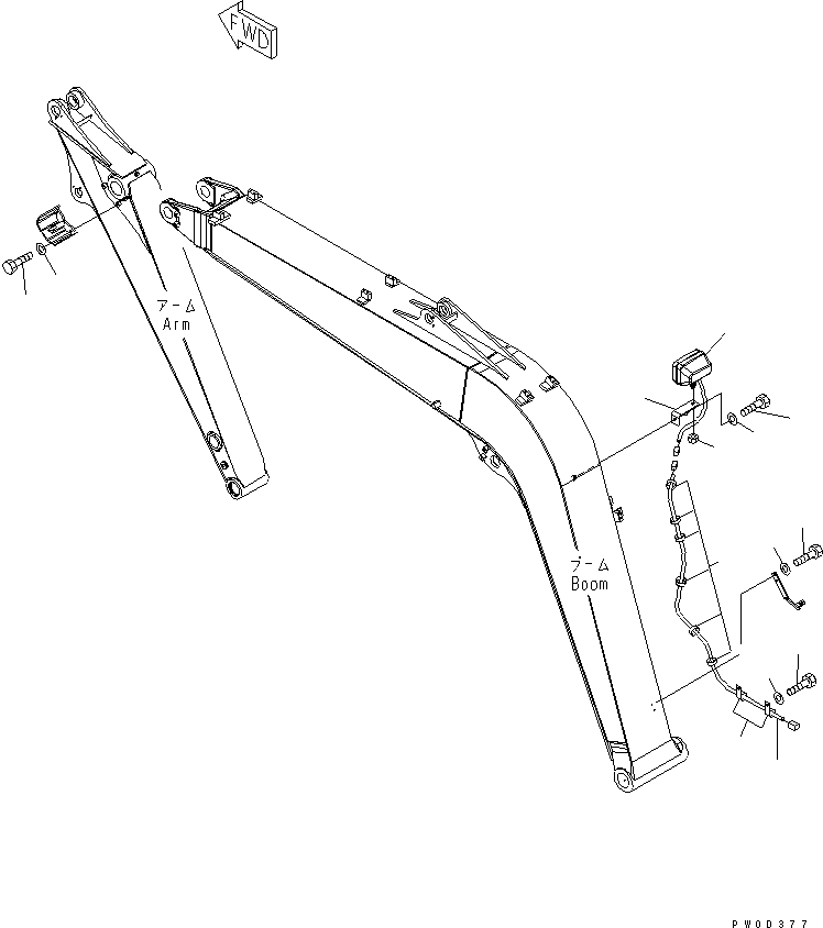Жгут проводов 21W-06-44121 KOMATSU