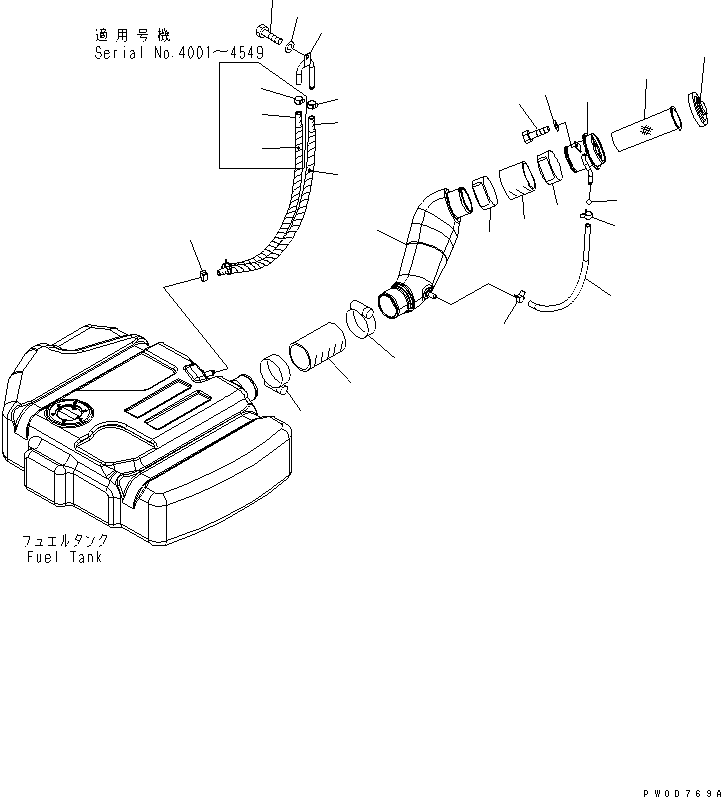 Заполнитель 21W-04-41121 KOMATSU