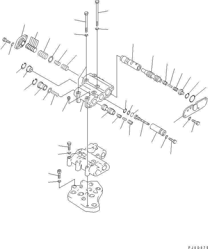 Фиксатор 154-15-45390 KOMATSU