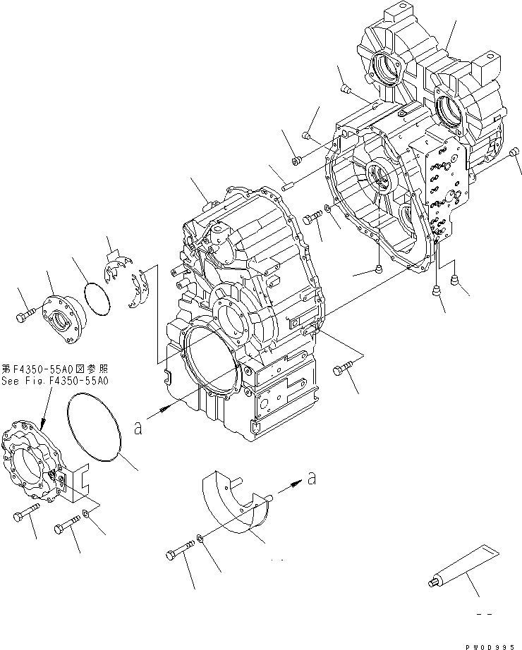 трансмиссия в сборе 714-12-20000 KOMATSU
