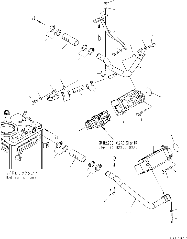 PUMP,(SAL45+45) (705-51-30600) KOMATSU